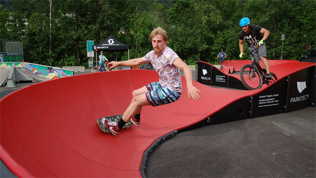 Foto für Attraktion für die Kitzbüheler Jugend: Funpark mit neuen Geräten