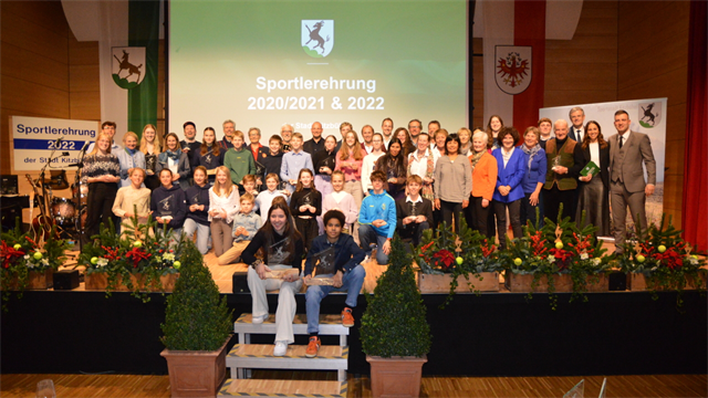 Sportlerehrung der Stadt Kitzbühel 2022